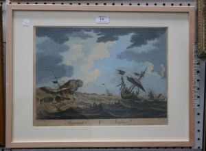 Shipwrack/naufrage by Francis Swaine