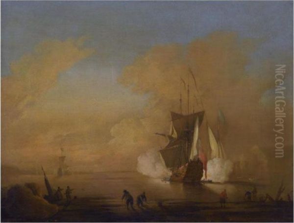 Firing A Salute - view 1
