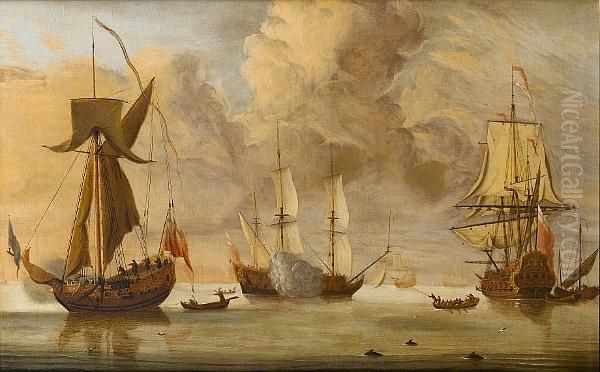 English Shipping In A Calm - view 1