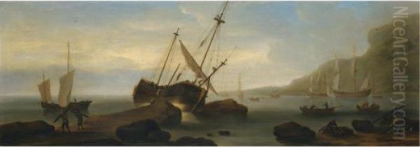 A Ship Run Aground - view 1