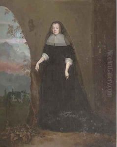 Portrait of a lady by Dutch School