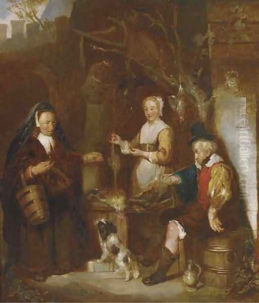 The poultry seller - view 1