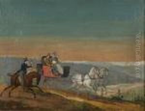 Cavalier Et Caleche