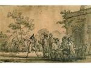 La Ribote Dupaysan by Joseph Swebach-Desfontaines