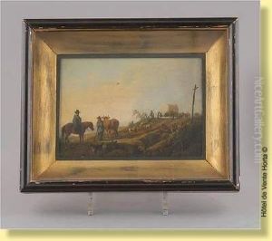 Cavalier Conversant Avec Le Berger