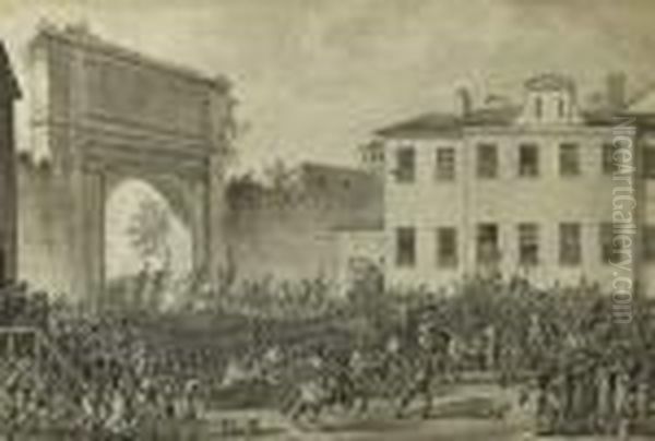 Le General Bonaparte Entrant Dans Une Ville De L'italie Du Nord - view 1