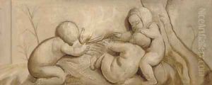 Putti by Dutch School