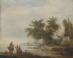 The ferry crossing by Dutch School