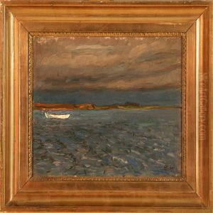 Coastal Scene From Fyn,denmark by Fritz Syberg