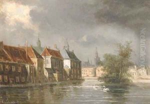 View of the Hofvijfer, The Hague