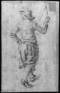 A man with a whip by Dutch School