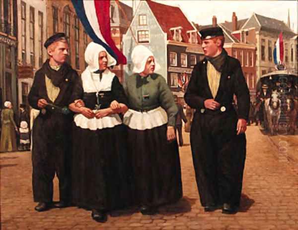 Koninginnedag, Amsterdam - view 1