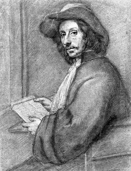 Portrait of a man, half-length, holding a letter - view 1