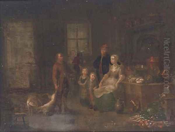 Preparing for the banquet - view 1