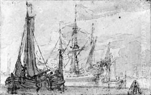 Ships in a port