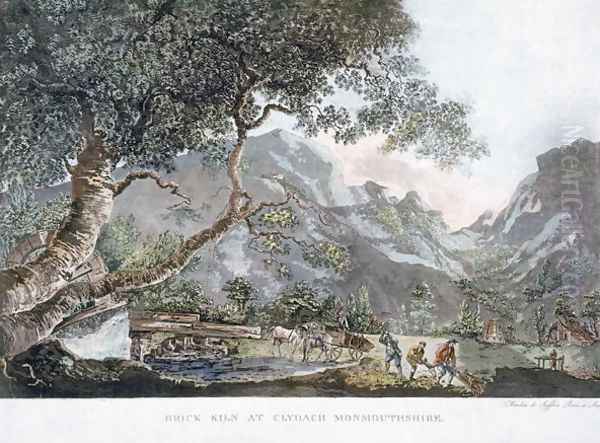 Brick Kiln at Clydach, Monmouthshire, 1795 - view 1