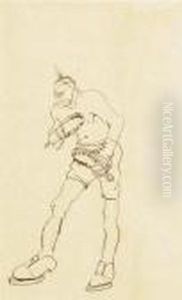Lutteur Allemand Caricature