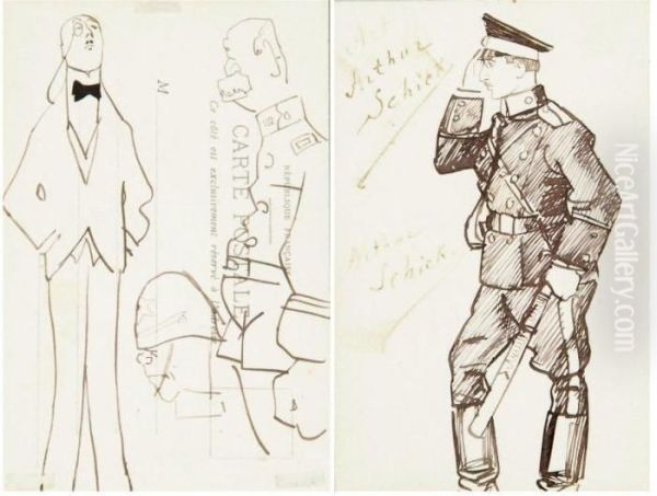 Soldat Saluant - view 1