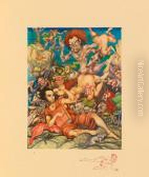 La Tentation De Saint Antoine. - view 1