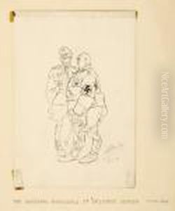 The German Generals Of Delicate Health by Arthur Szyk