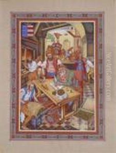 The Jewish Banker by Arthur Szyk