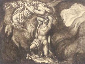 The Poet in the Flames of First Love by Henry John Stock