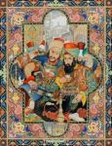 A Scene From The Book Of Esther A Scene From The Book Of Esther