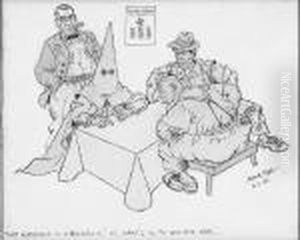 That Roosevelt Is A Bolshevik! He Wants Us To Win This War!" by Arthur Szyk