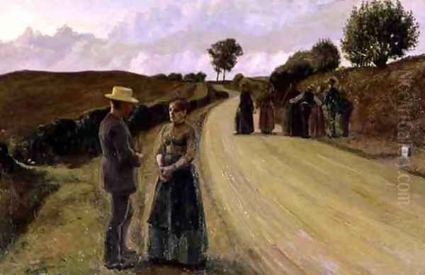 Love Making in the Evening, 1889-91 - view 1