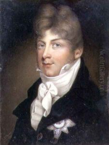Portrait Miniature of Augustus, Duke of Sussex, 1804 by Samuel John Stump