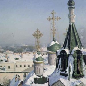 View from a Window of the Moscow School of Painting, 1878 by Sergei Ivanovich Svetoslavsky