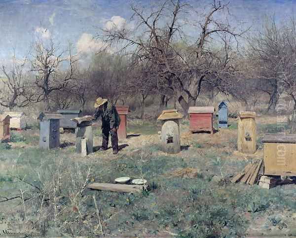 A Spring Day, or Beehives, 1899 - view 1