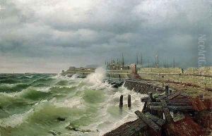 Odessa Pier, 1885