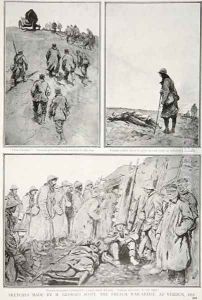 Sketches made by a French War-Artist at Verdun, 1916 by Scott, M. Georges