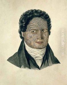 Portrait of Te Pehi Kupe wearing European clothes, c.1826