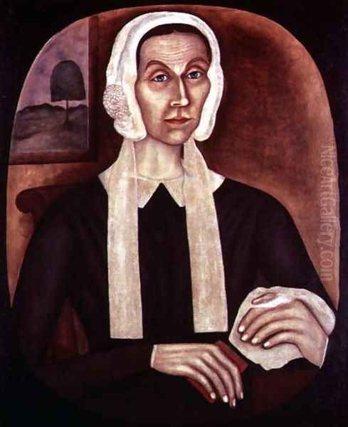 Portrait of an Elderly Quaker Lady, c.1845 - view 1