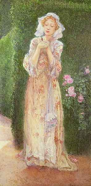 Lady with a Butterfly - view 1
