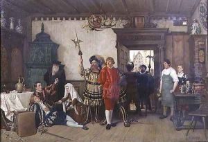 The Quarrel by H. Schuch