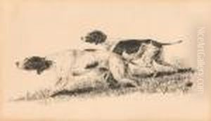 English Pointers by Arthur Fitzwilliam Tait