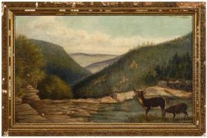 Landscape by Arthur Fitzwilliam Tait