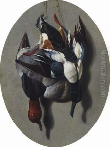 Redhead And Shoveler by Arthur Fitzwilliam Tait
