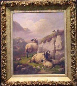 Highland Sheep by Arthur Fitzwilliam Tait