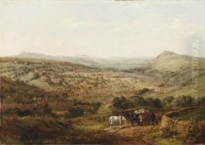 A View Of Halifax, Yorkshire; And A View Of Brighouse,yorkshire A View Of Halifax, Yorkshire; And A View Of Brighouse,yorkshire