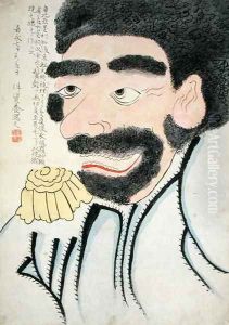 Portrait of Perry by Ban Sukeyoshi