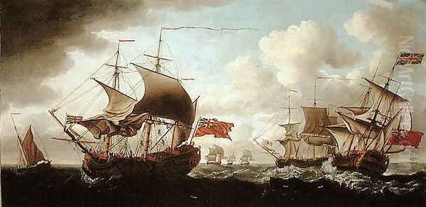 Ship of the Line Going About - view 1
