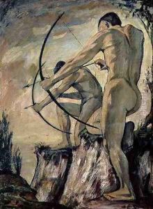The Archers by Rudolf Eugen Stumpf