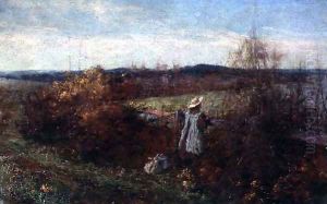 Girl in a Paddock