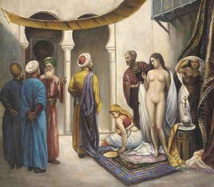 The slave trader by Continental School