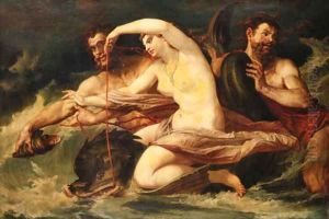 Neptune and Amphitrite by Continental School
