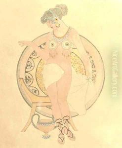 Erotic scenes by Continental School